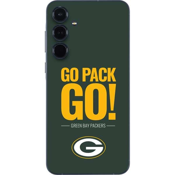 Skinit Decal Phone Skin Compatible with Galaxy A36 5G - Officially Licensed NFL Green Bay Packers Team Motto Design