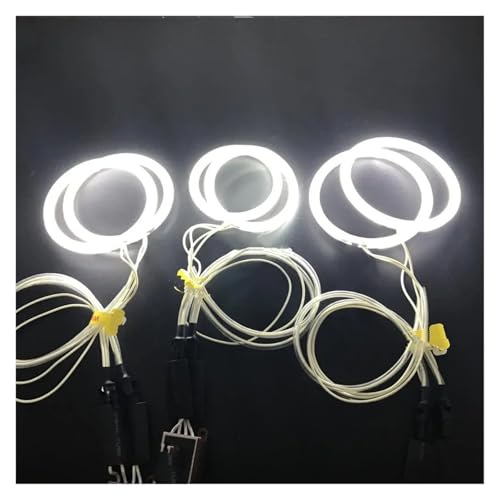 Kit halo para faros CCFL en rutas nocturnas con Alfa Romeo 159 HochiTech 6000K 6