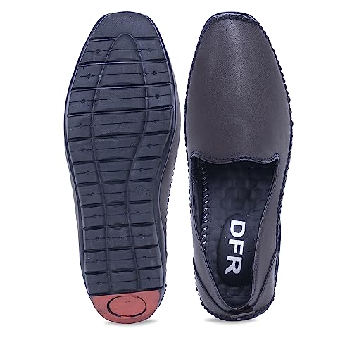 Image of DFR Loafer Shoe for Casual Formal Traditional Kurta Juti for Men