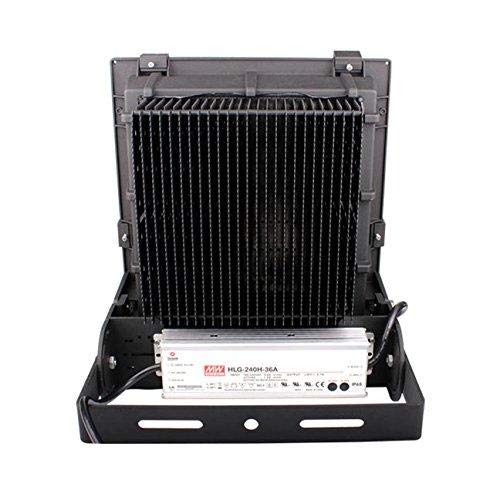 LED Flutlichtstrahler AML® FLP 200W, dimmbar, IP65, Profi-Qualität mit Lumileds LED, MW Treiber, flimmerfrei, 5700K