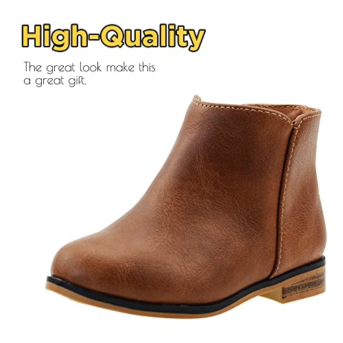 Flyfuppy FF/K/041/BROWN/1 Girls Boots Ankle Boots thumb #2