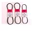 (2) 5072 & (1) 5018 Rotary Belt Set Compatible With Ariens 07200431 & 07200111