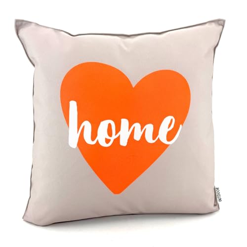 heimtexland ® Outdoor Deko Kissen 45x45 mit Füllung Garten Lounge...