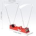 JIANGSHUAIM Precision Ballistic Chronograph, Foldable Shooting Speed Tester, 30-7000Fps Measuring Range, for Testing Slingshots Archery Badminton Tennis(Red)