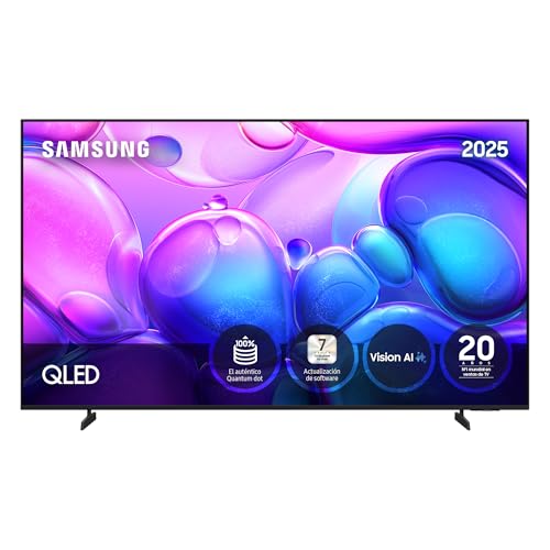 Samsung TV 75 Pulgadas QLED Q6F 4K Smart TV con Vision AI, 100% Volumen de Color con Quantum Dot y más de 500 Canales