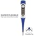 JUNING Digital Medical Thermometer,Basal Body Thermometer,Accurate and Fast Readings Proven Thermometer,Oral and Axillary Thermometer for Baby and Adults with Fever Indicator
