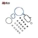 MPLUS HS26390PT MLS Head Gasket Kit fits 2007-2012 for Chevrolet Colorado, 2007-2012 for GMC Canyon, 2007-2010 for Hummer H3, 2009-2010 for Hummer H3T, 2007-2008 for Isuzu i-370 3.7L L5 DOHC 20V