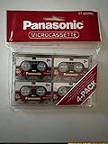 Panasonic Microcassette MC-60 4/pack