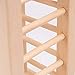 andwe Hay Feeder Less Wasted Wooden Food Feeding Rack for Rabbit Guinea Pig Chinchilla - Standing Pet-self Feeding Hay Manage