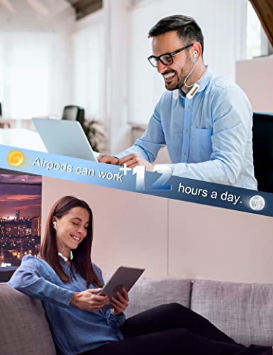 Bldaxn Anti-Lost Airpods Charging Case Replacement Compatible For Airpods 1/2/Pro/3,Airpods Charging Case Replacement Wireless Charge Case (Airpods Not Included-Airpods In 2022 Is Incompatible) #TOP2