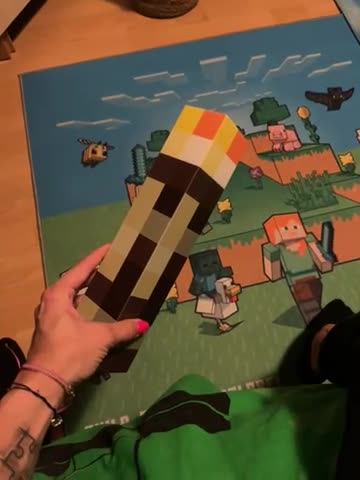 FOGAR Lampe Torche - Veilleuse LED MCERS De 27,9 Cm, Rechargeable Par