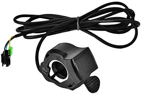 Throttle, Scooter Thumb Throttle with 4 Wires 12V - 99V for Electric Scooter Motorcycle Motorbike