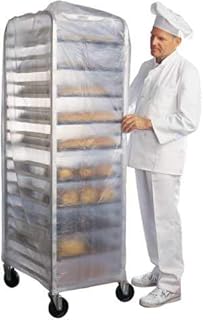 International Plastics CL-REN-5258 52 x 83 in. Disposable Bun Rack Covers - Case of 50