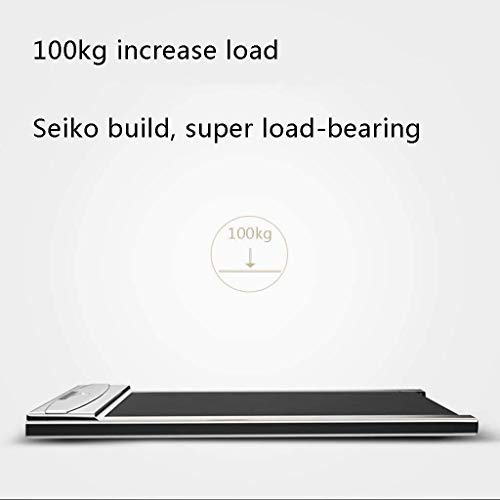 Image of Tredmills for Running Proform Treadmill Treadmills Flat Home Model Folding Walker Electric Simple Small Ultra-Quiet Indoor Fitness Mini Mechanical (Blue 145x71x14.5cm)