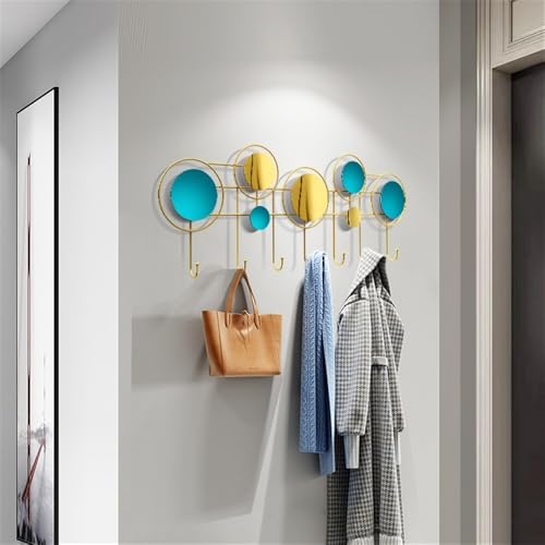 Perchero de pared creativo de lujo para una decoración sofisticada y organización de ropa 6