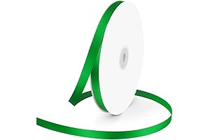 3/8" Wide Ribbon, Satin Ribbon for Crafts