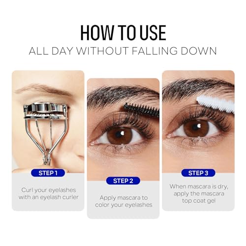 Kyda 2 Pcs Mascara Top Coat Gel thumb #5
