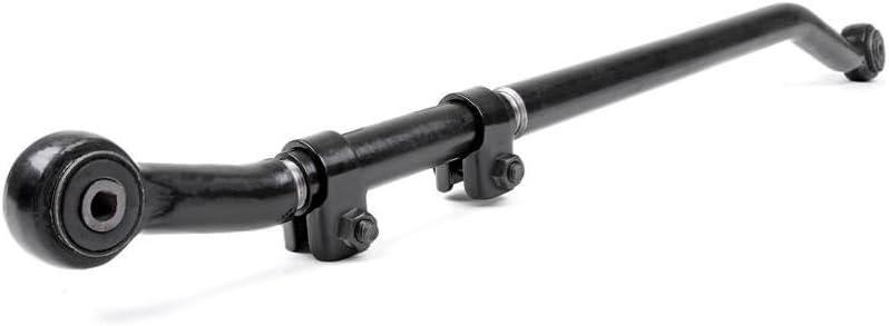 Rough Country 1075 Rear Forged Adjustable Track Bar compatible w/ 1997-2006 Jeep Wrangler TJ LJ w/ 0-6" Lift
