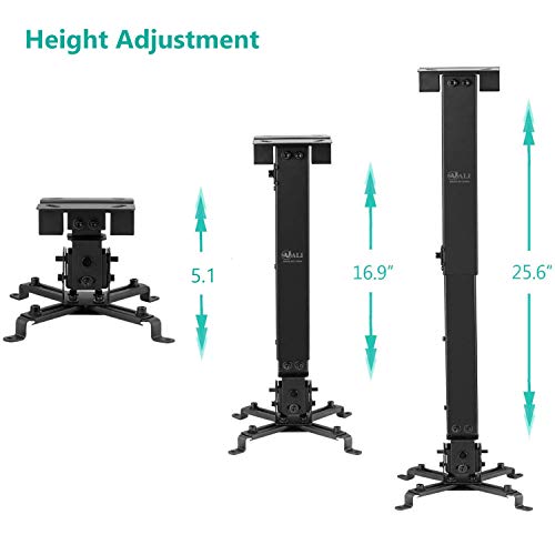 Wali PM-001-BLK Universal Projector Mount thumb #3