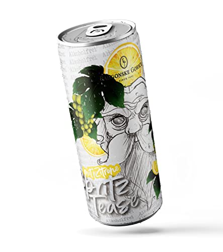 Weinschorle Alkoholfreier Weißer Spritzer - Spritz Tease mit entalkoholisiertem trockenen Weisswein in der 0,25 lt Dose (Einweg) (0,25 lt) Cover