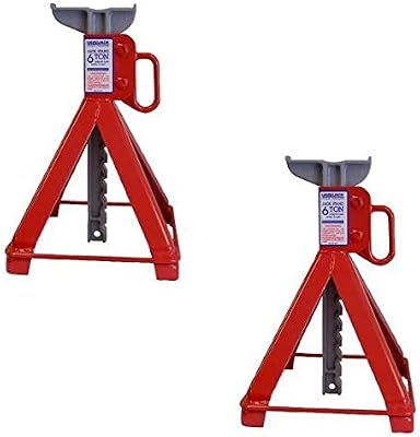 6-Ton Garage Jack Stand Pair (USA Made) - Image 1
