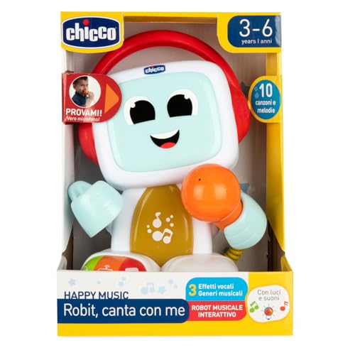 Jouet musical enfants Chicco Robit pour développer la confiance