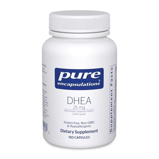 Pure Encapsulations DHEA 25 mg | Supplement for Immune Support and Hormone Balance* | 180 Capsules
