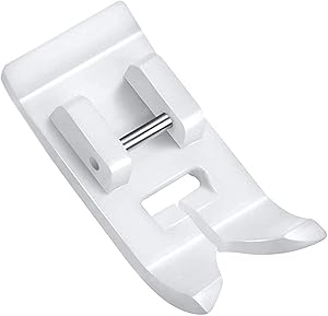 TFBOY Non-Stick Zigzag Teflon Sewing Machine Presser Foot - Fits All Low Shank Snap-On Singer, Brother, Babylock, Euro-Pro, Janome, Kenmore, White, Juki, New Home