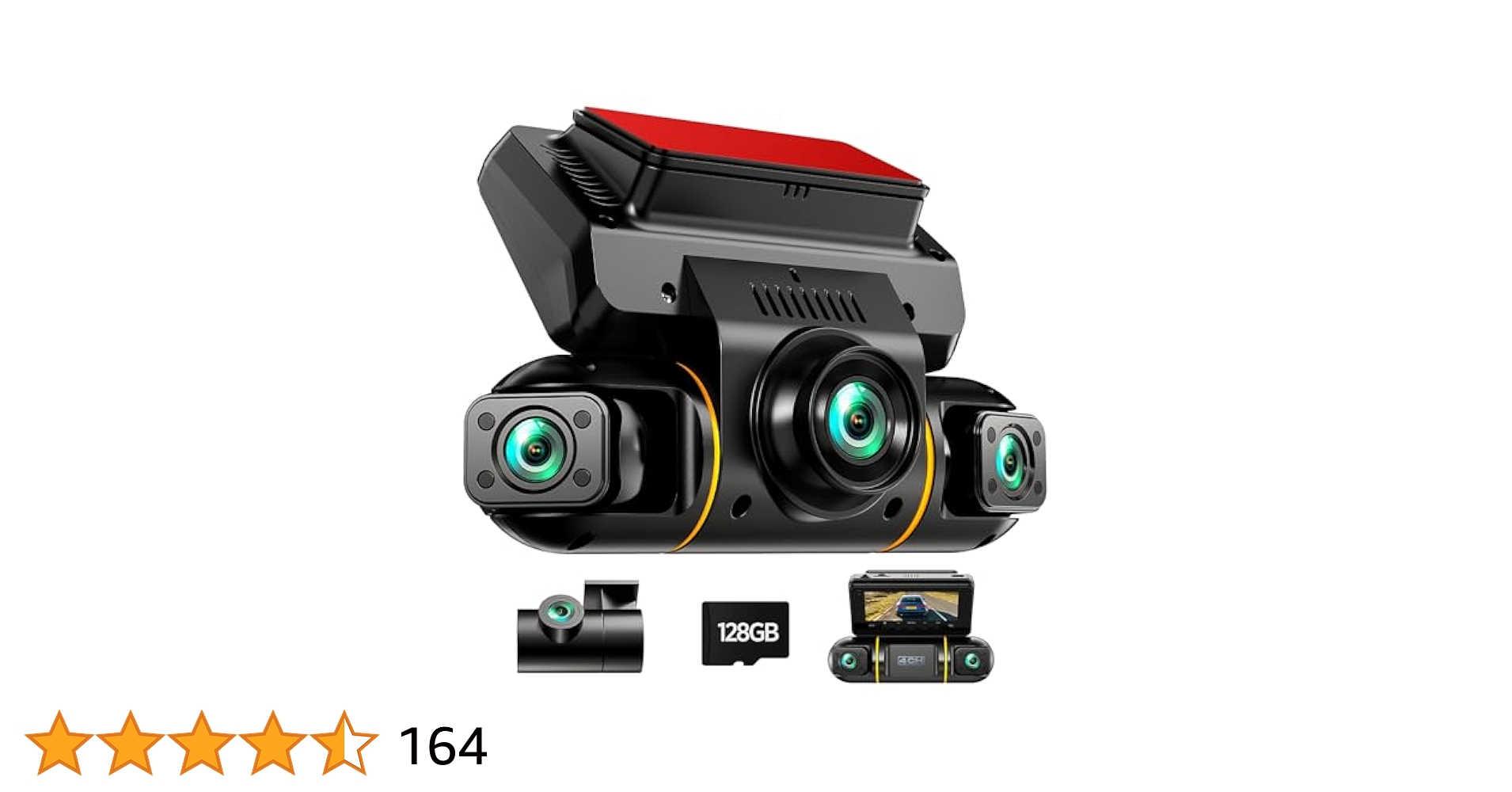 新品 LAMTTO 4カメラ ドライブレコーダー 360度　全方位保護　ドラレコ Amazon.co.jp: LAMTTO 4カメラ ドライブレコーダー 車前車左右車