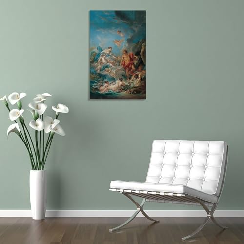 Affiche Junon Told Eolus toile murale 60x90 cm pour salon