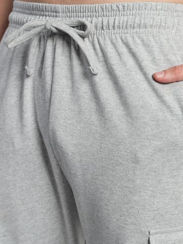 Image of Q - RIOUS Men Cargo || Men Cargo Pants || Men Cargo Pants Cotton || Cargos for Men, Black, 28