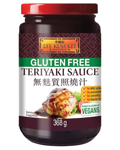 Lee Kum Kee glutenfreie Teriyaki Sauce Würzsauce mit orientalischen Aromen 1 x 368 g