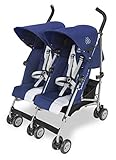 Maclaren Twin Triumph Medieval Blue/Silver