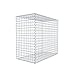 Produktbild GABIONA Robuste Drahtkörbe für Steine zur individuellen Gartengestaltung I befüllbare Steinkörbe Maschenweite 5x5cm I 4mm starke Gabionenkörbe galvanisch verzinkt I Gitterkorb (100 x 90 x 50 cm)