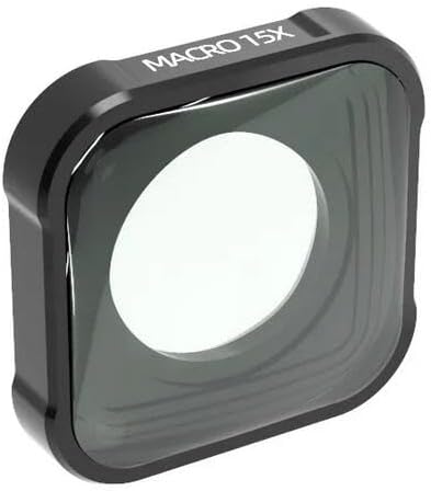 Miniatura 8 de Coyktonty - Lente macro 15X para GoPro Hero 13Hero 12Hero11Hero 10Hero 9, accesorios de lente adicionales (lente macro 15X)