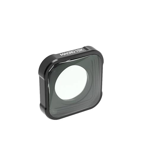 Lente macro Coyktonty 15X para GoPro Hero 13/Hero 12/Hero11/Hero 10/Hero 9, acessórios adicionais de