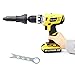 DEKOPRO Rivet Gun for Cordless Drill Riveter Electric Rivet Nut Gun Riveting Tool Cordless Riveting Drill Adaptor Insert Nut Tool