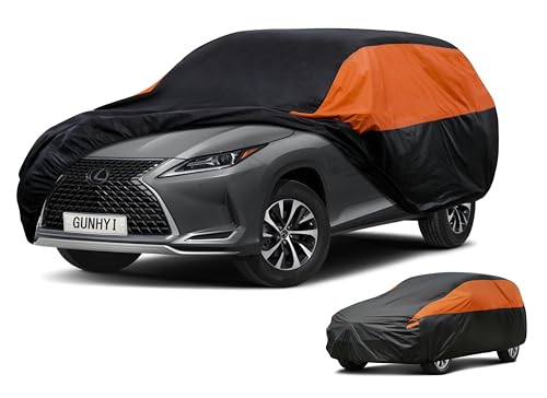 Image of GUNHYI Lexus Car Cover Custom Fit Lexus RX RX300 RX330 RX350 RX400 RX450 RX500 (2016-2024) Waterproof All Weather, Lightweight Full Exterior Cover Outdoor Sun UV Rain Dust Snow Wind Protection.