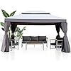   Grand-Patio-10x13-Gazebo-for-Patios-Outdoor-Gazebo-with-Mosquito-Netting-and-Curtains-Outdoor-Patio-Canopy-for-Deck-Backyard-Garden-Lawns