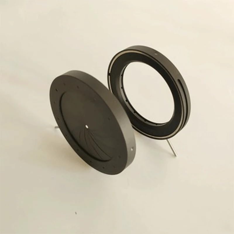 Handheld Digital Microscope Accessories 3-52MM Adjustable Aperture Module Integrated Iris with Bracket Diaphragm Condenser for Micorscope Camera Microscope Accessories(Outer Diameter 83mm)
