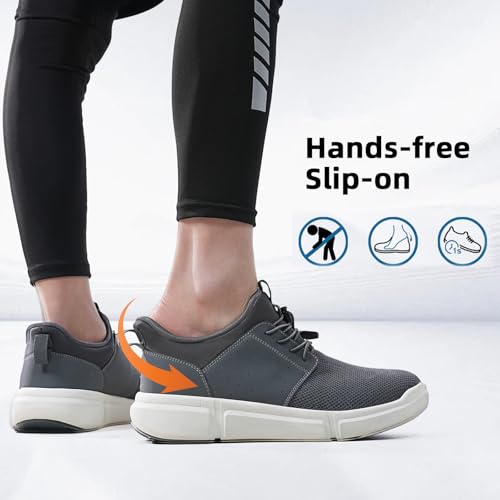 Diabetic Shoes for Men Wide Slip-on Shoes for Swollen Feet Walking Shoes for Elderly Foot Pain Relief Neuropathy4