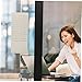 Angoily Plastic Attendance Card Holder Rack Card Holders for Desk Slots Easy to Clean