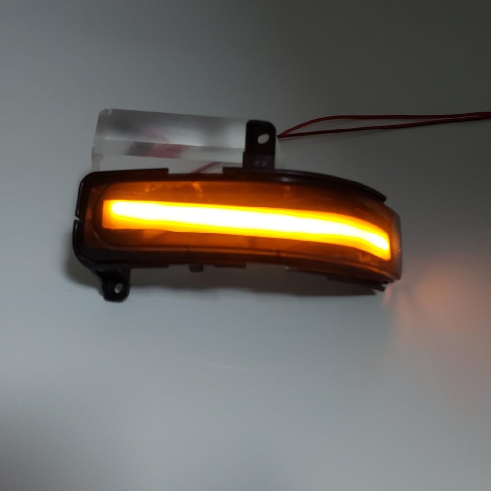 Intermitente Retrovisor 1 Par Luces LED Señal De Giro Dinámicas para Coche, Lámpara Indicadora De Espejo para Mazda 5 para 2010 2011 2012 2013 Lámpara Señal Giro