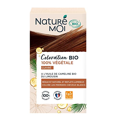 Coloration végétale cheveux Naturé Moi teinture bio cameline