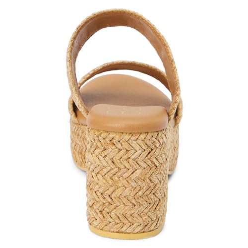 Image of BEACH by Matisse Womens Gem Platform Block Casual Sandals Casual High Heel 3 inch & Up - Off White