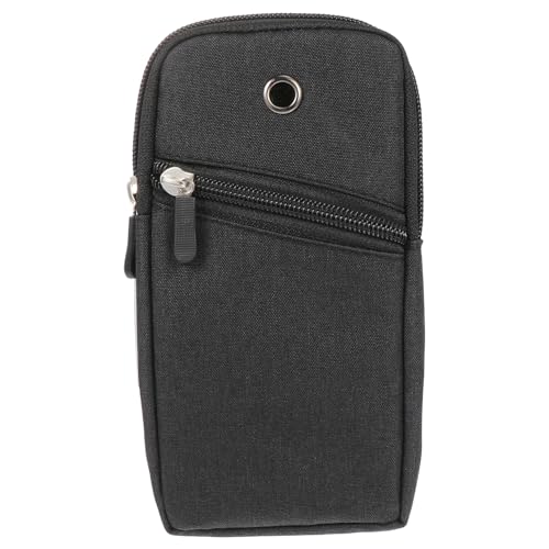 Angoily 1pc Sports Phone Arm Bag Car Key Chain Mobile Phone Arm Bag Phone Armband Pouch Walking Cell Phone Holder Running Arm Band Universal Phone Holder for Car Adjustable Denim Wrist Bag