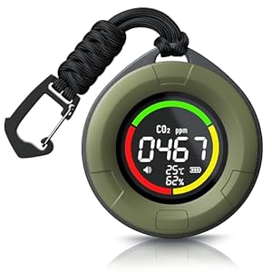 Brandson CO2-Melder 307087 Tragbares Messgerät