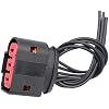 1J0973775A Mass Air Flow Sensor 5Pin Connector for VW Golf Jetta Passat Replaces 1J0 973 775A, 01020101000040