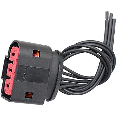 1J0973775A Mass Air Flow Sensor 5Pin Connector for VW Golf Jetta Passat Replaces 1J0 973 775A, 01020101000040