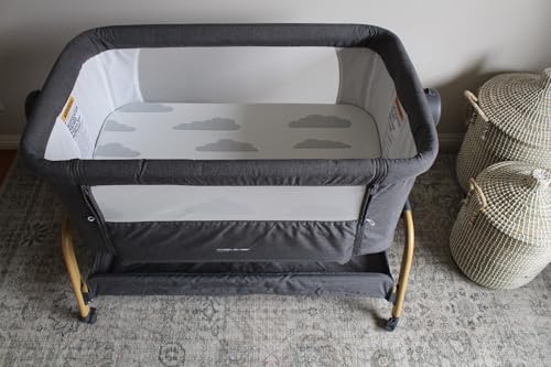 Image of Baby Bassinet Mattress Topper, Waterproof Replacement Pad with Removable & Washable Mattress Covers (for Mika Micky /ANGELBLISS /Koolerthings)